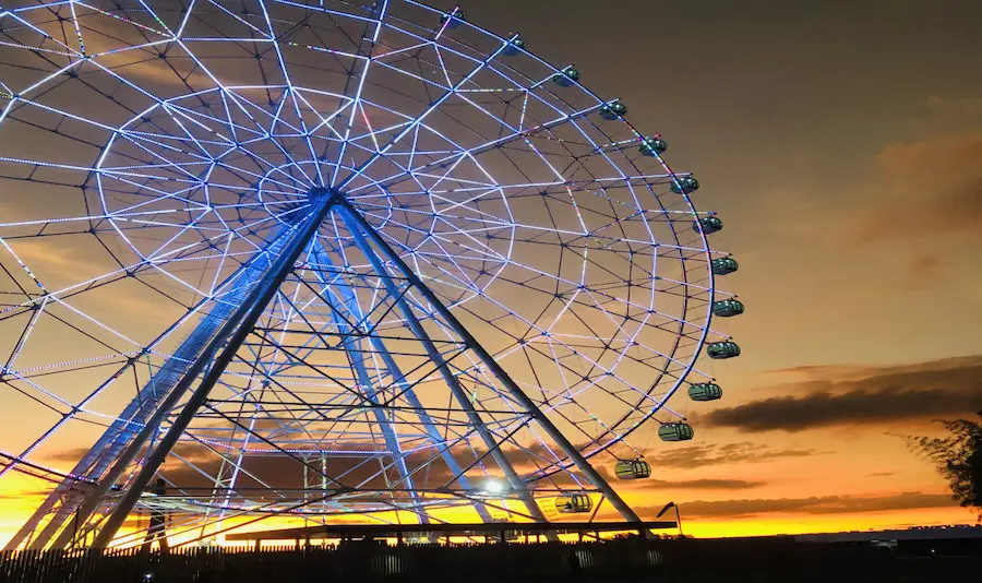 Yup Star Foz — rueda gigante de 88 metros en Foz do Iguaçu